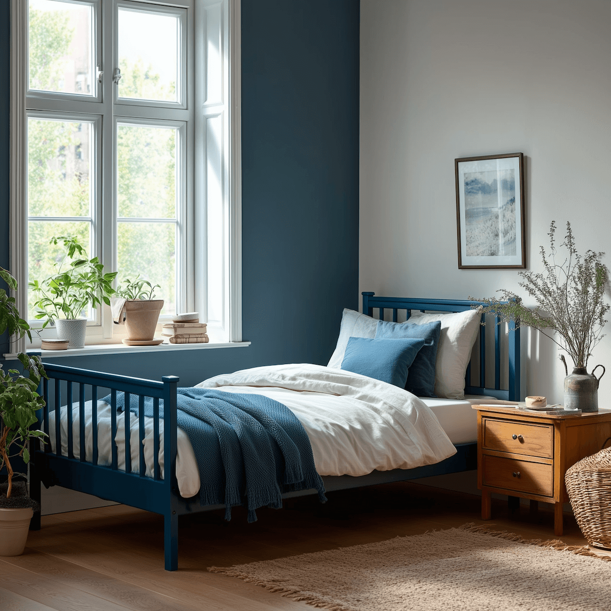 Blau Nr. 5 - Painting the Past