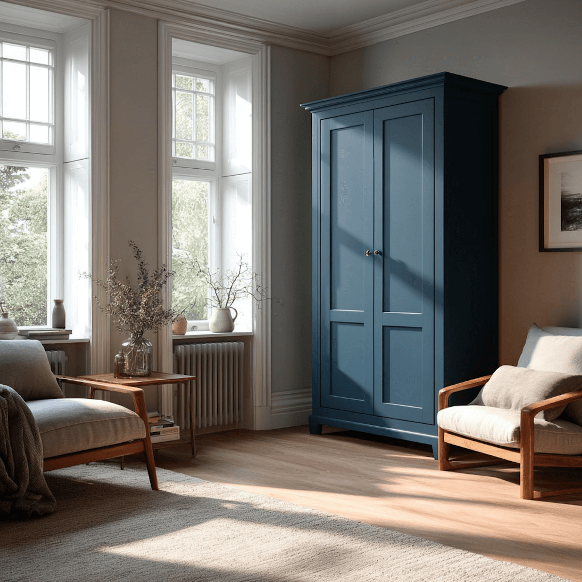 Blau Nr. 5 - Painting the Past
