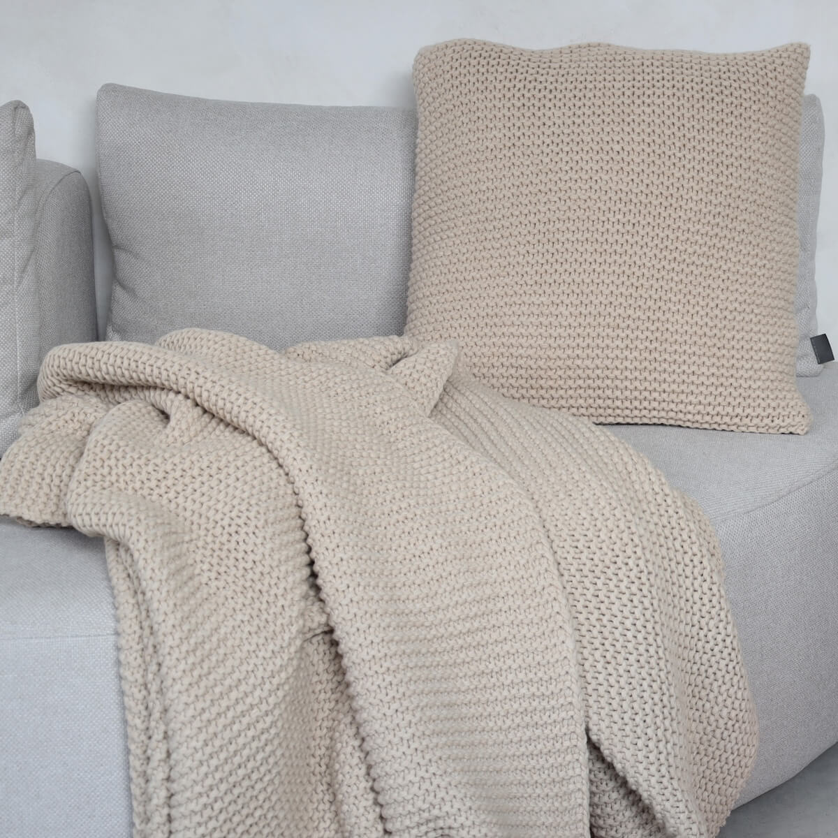 Devon Kissenbezug - Beige - House in Style