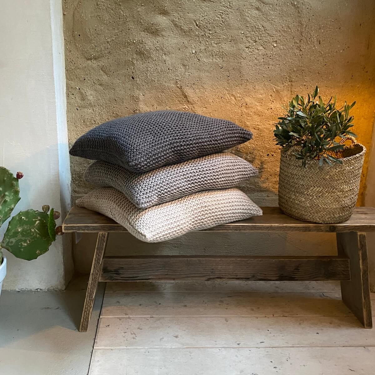 Devon Kissenbezug - Grey - House in Style