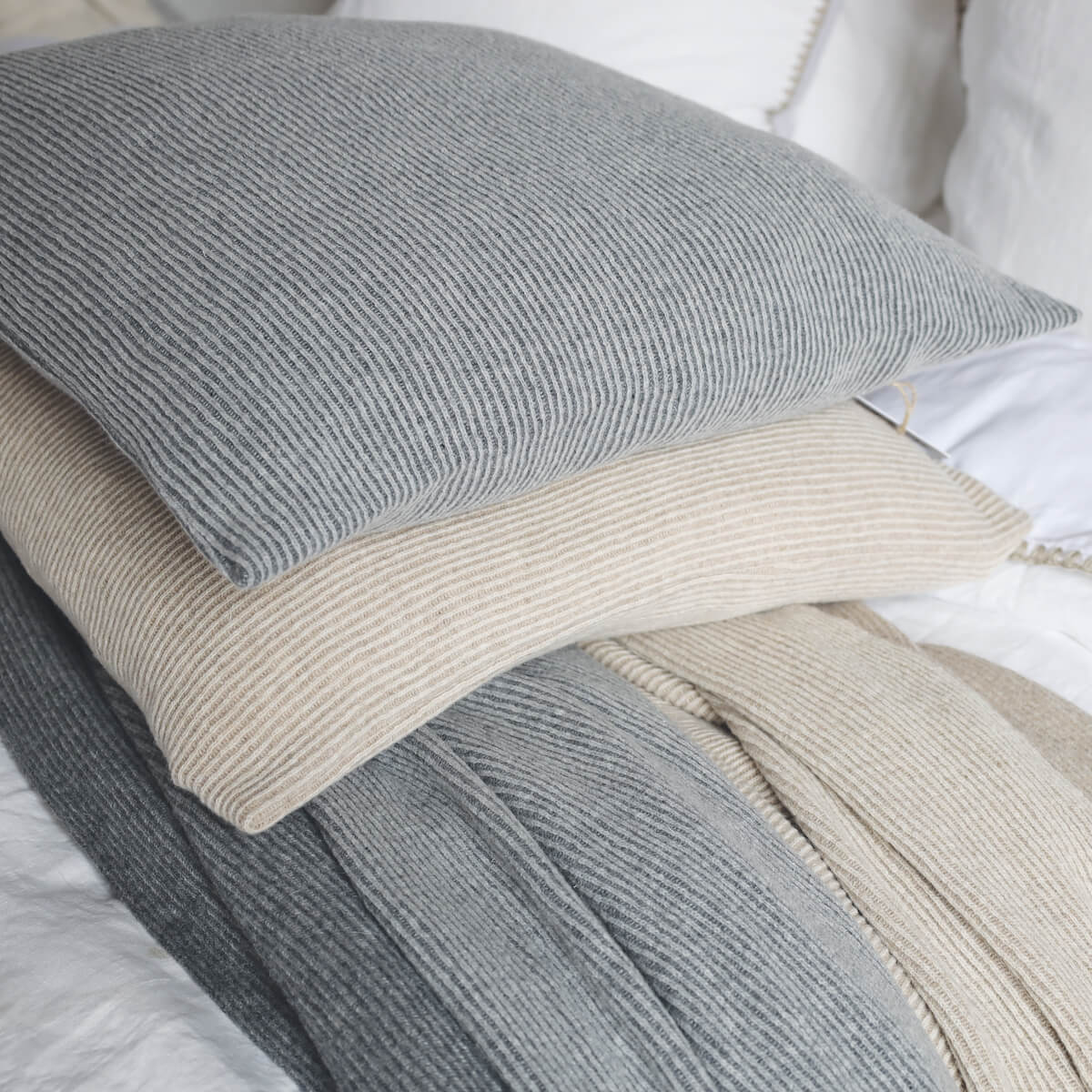 Edinburgh Kissenbezug - Dark Grey - House in Style