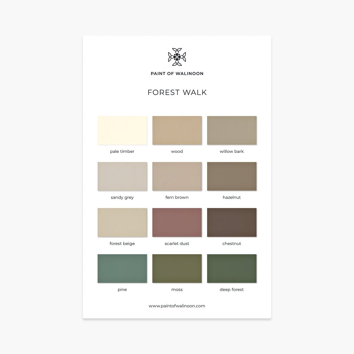 Farbkarten - Paint of Walinoon