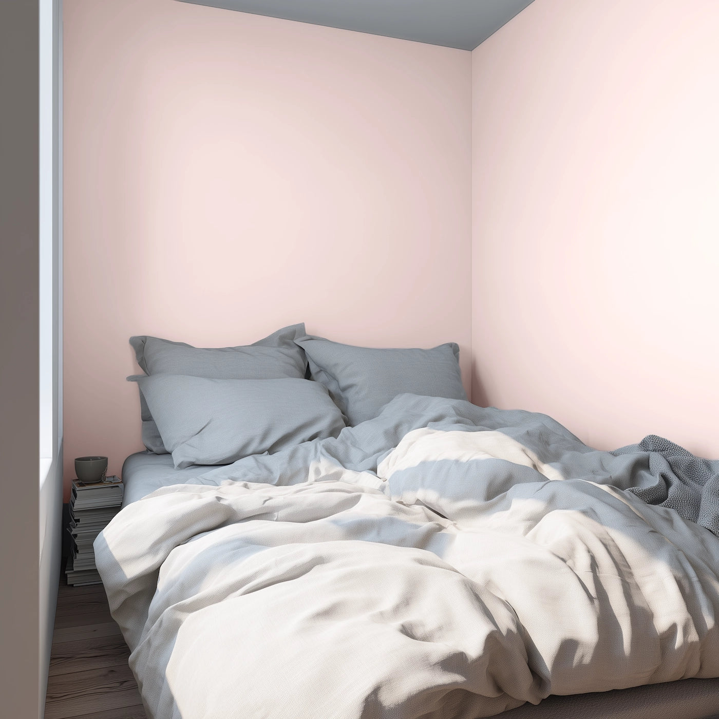 Rose White - Wandfarbe