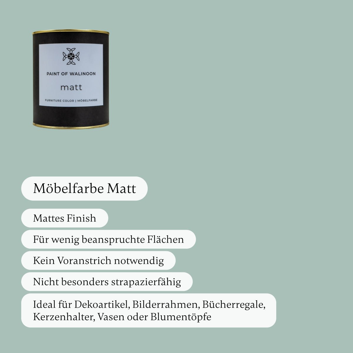 Bayside - Möbelfarbe - Paint of Walinoon