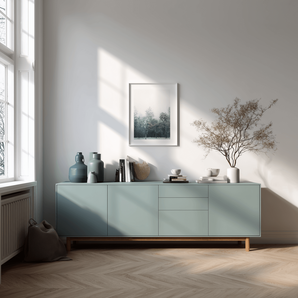 Blau Nr. 2 - Painting the Past