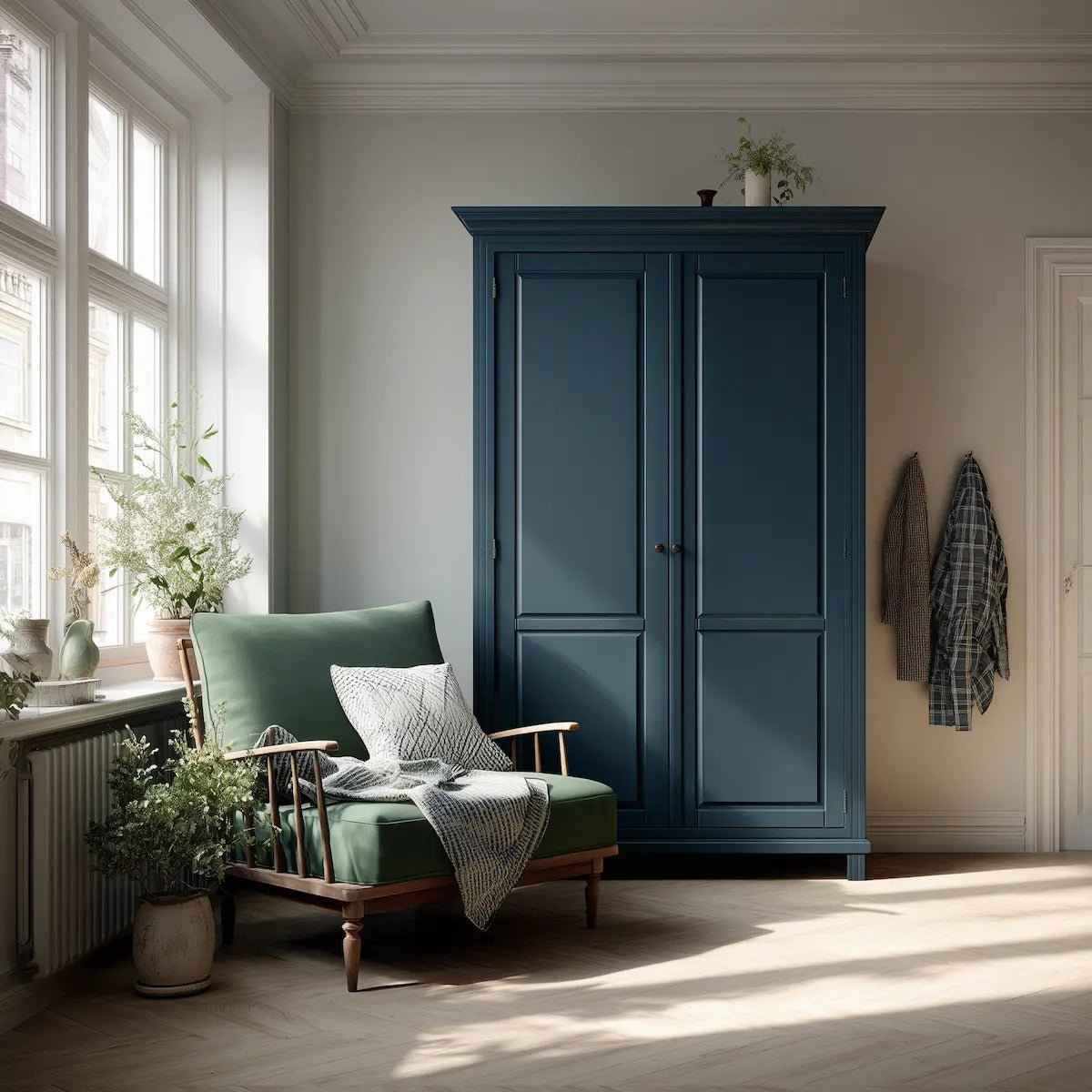 Blau Nr. 4 - Painting the Past