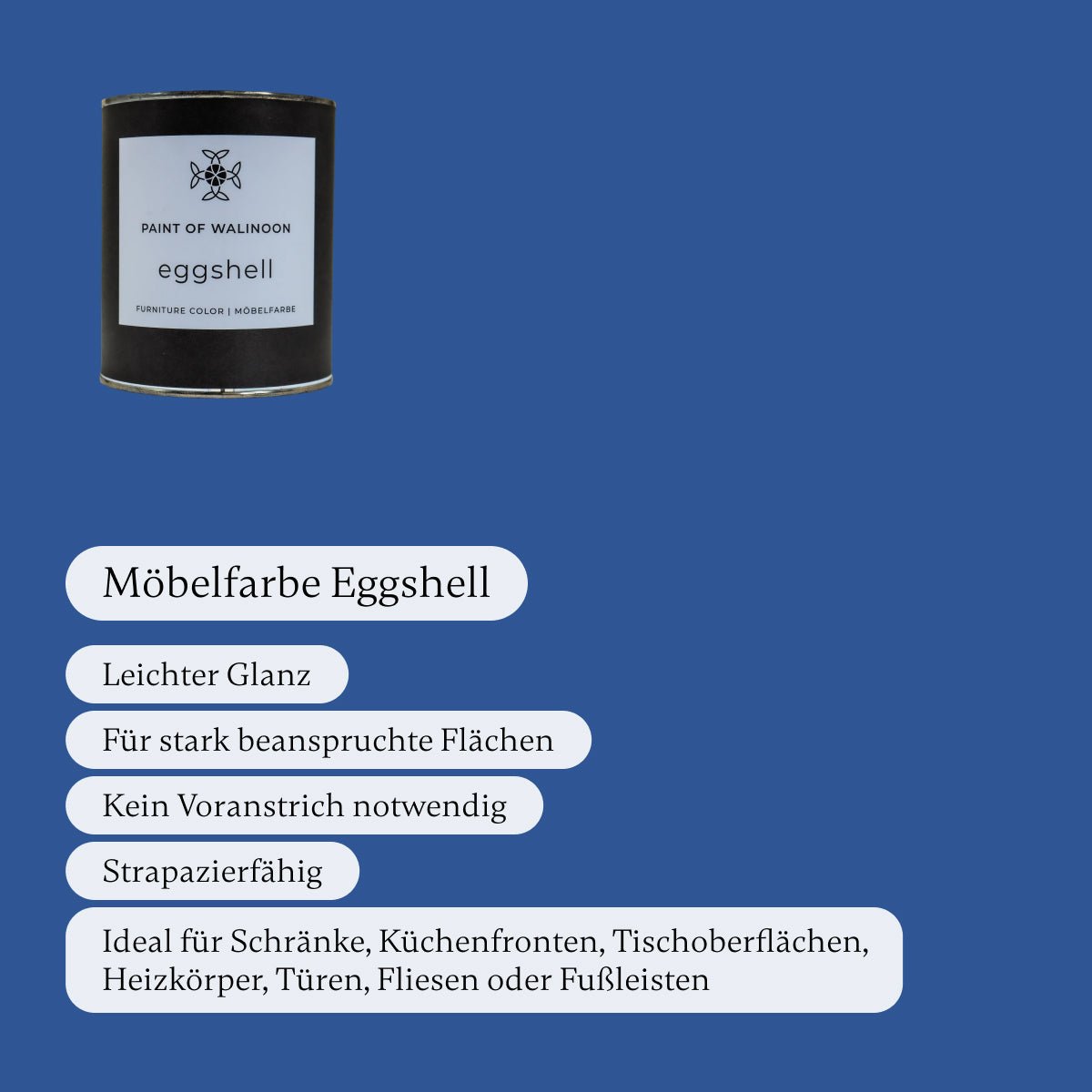 Blue Lake - Möbelfarbe - Paint of Walinoon