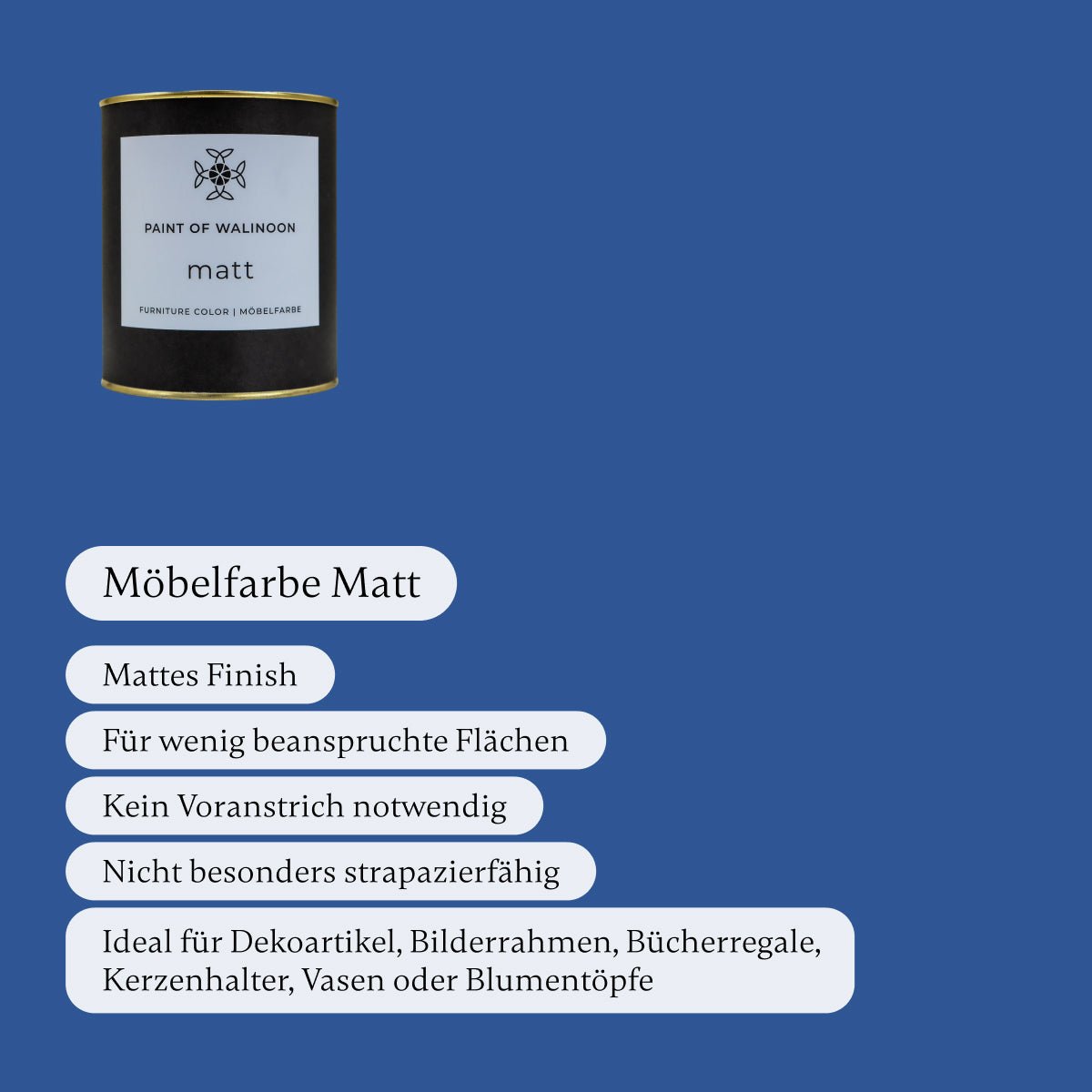 Blue Lake - Möbelfarbe - Paint of Walinoon