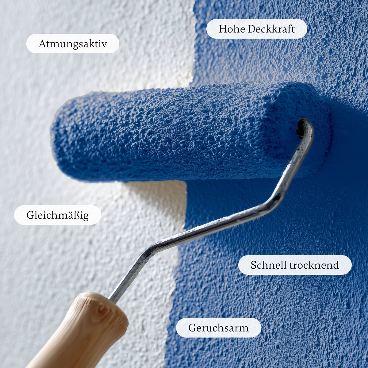 Blue Lake - Wandfarbe - Paint of Walinoon