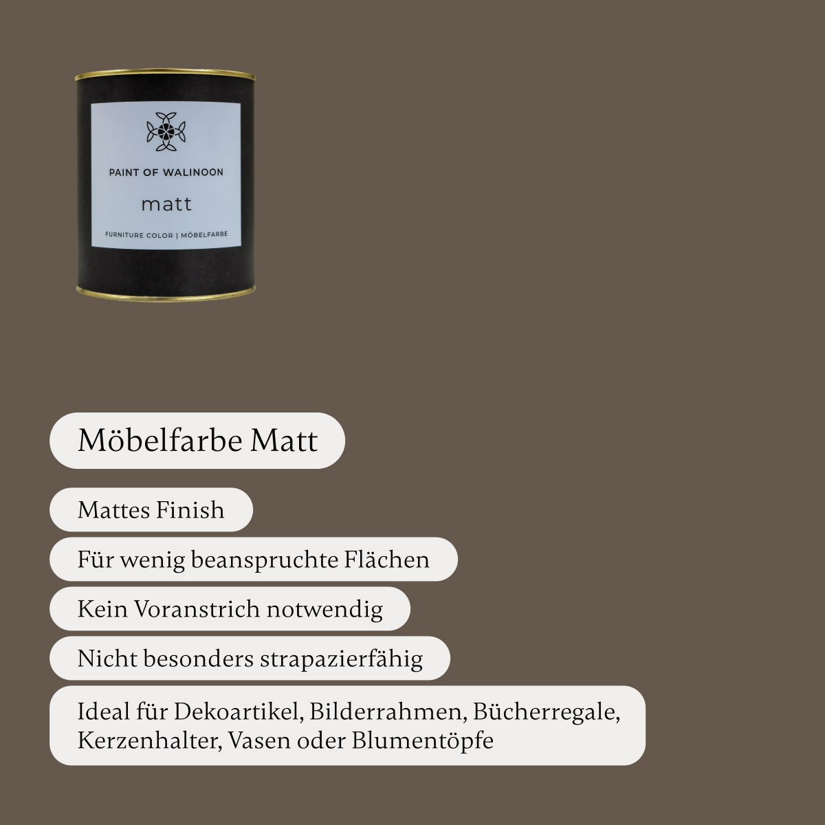 Chestnut - Möbelfarbe - Paint of Walinoon