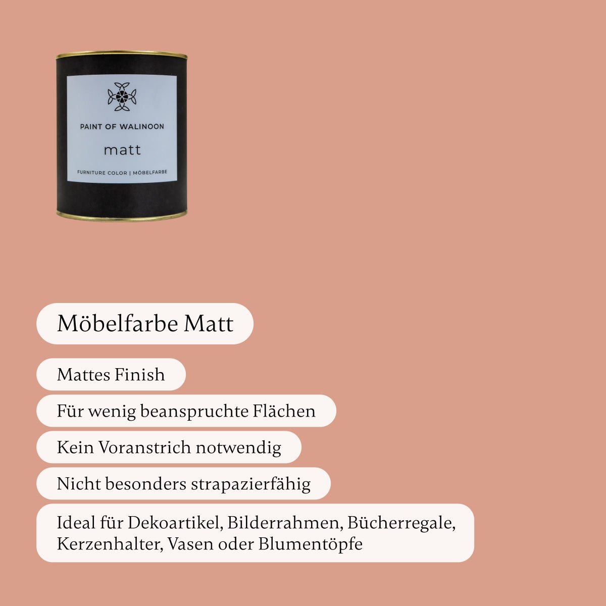 Copper Light - Möbelfarbe - Paint of Walinoon