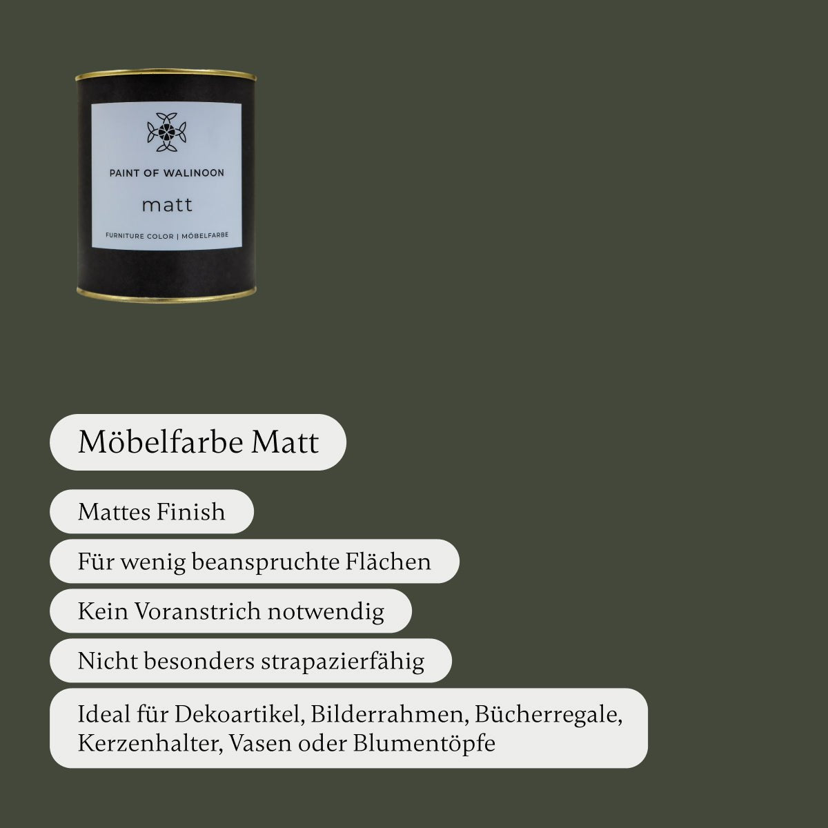 Deep Sea - Möbelfarbe - Paint of Walinoon