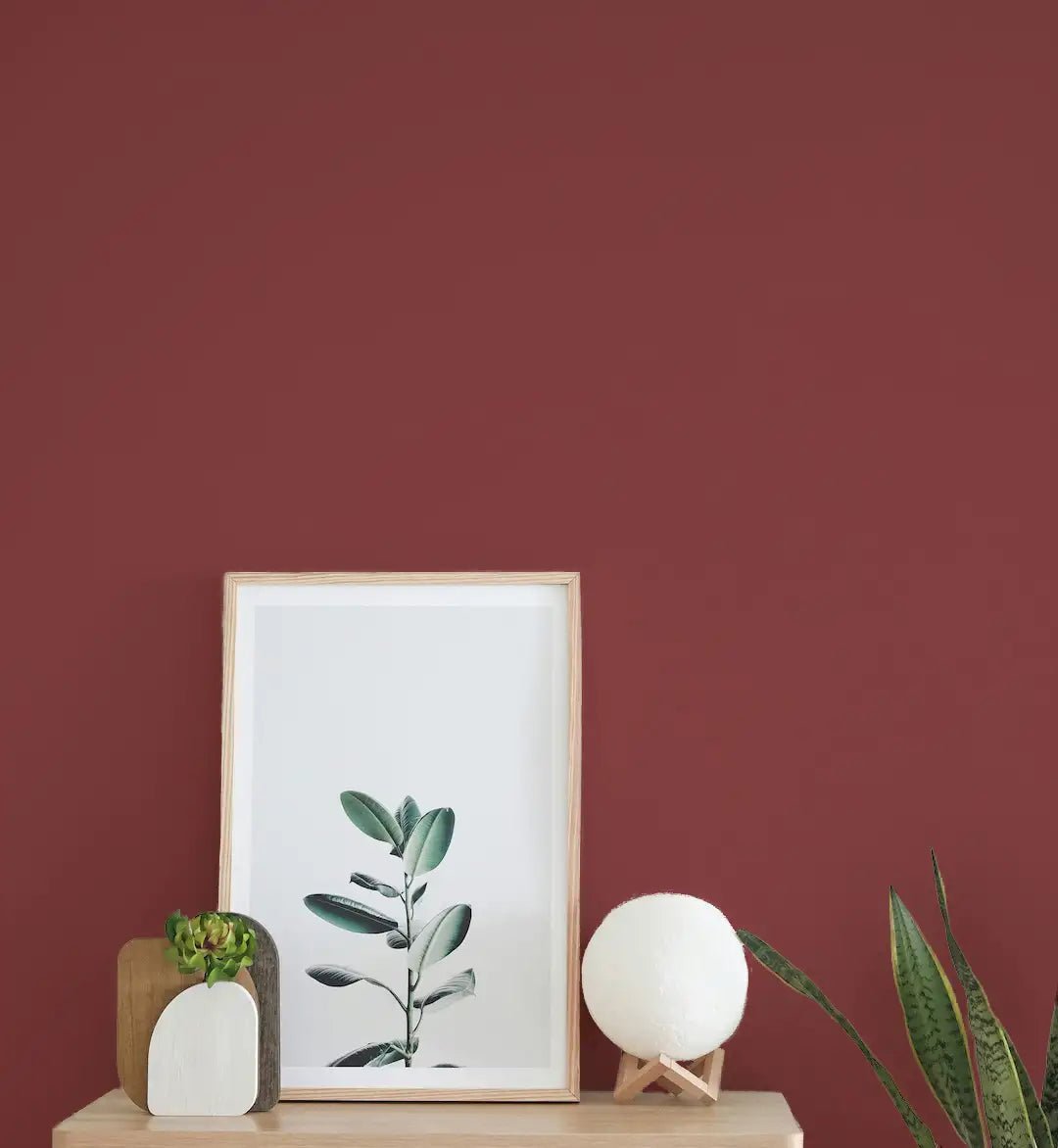 Dining Room Red - Painting the Past