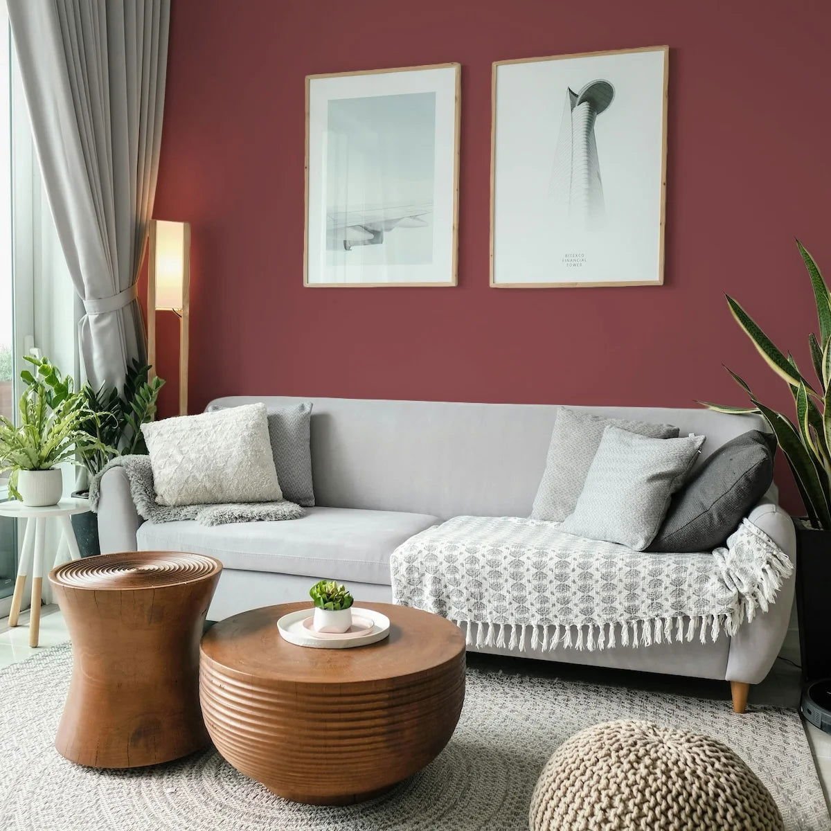 Dining Room Red - Painting the Past