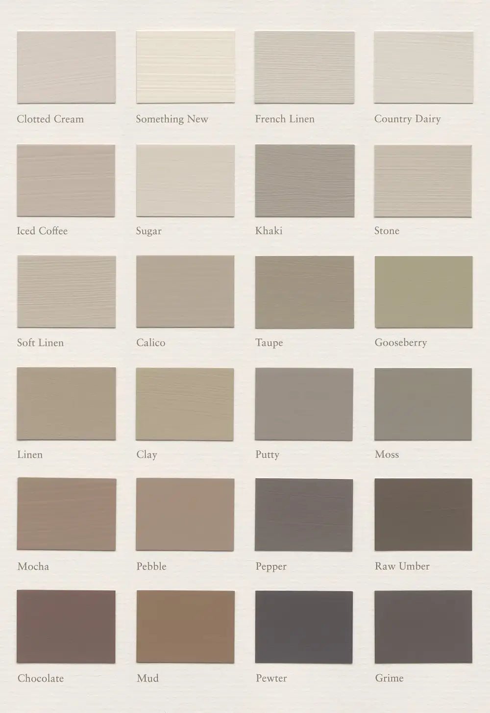 Farbkarten - Painting the Past