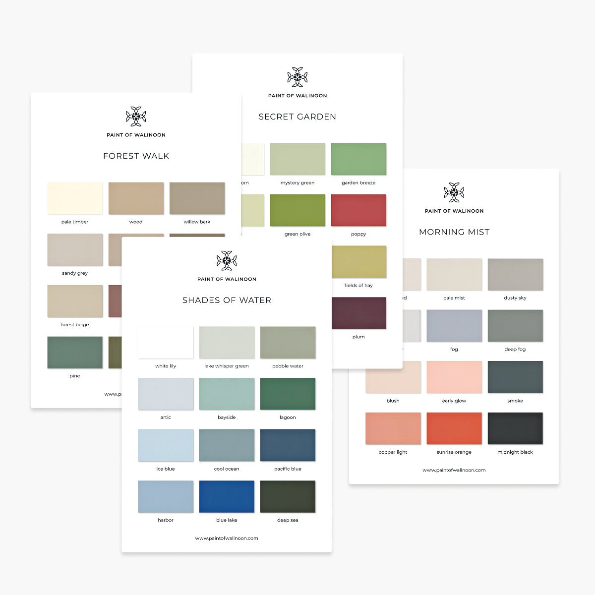 Farbkarten - Paint of Walinoon