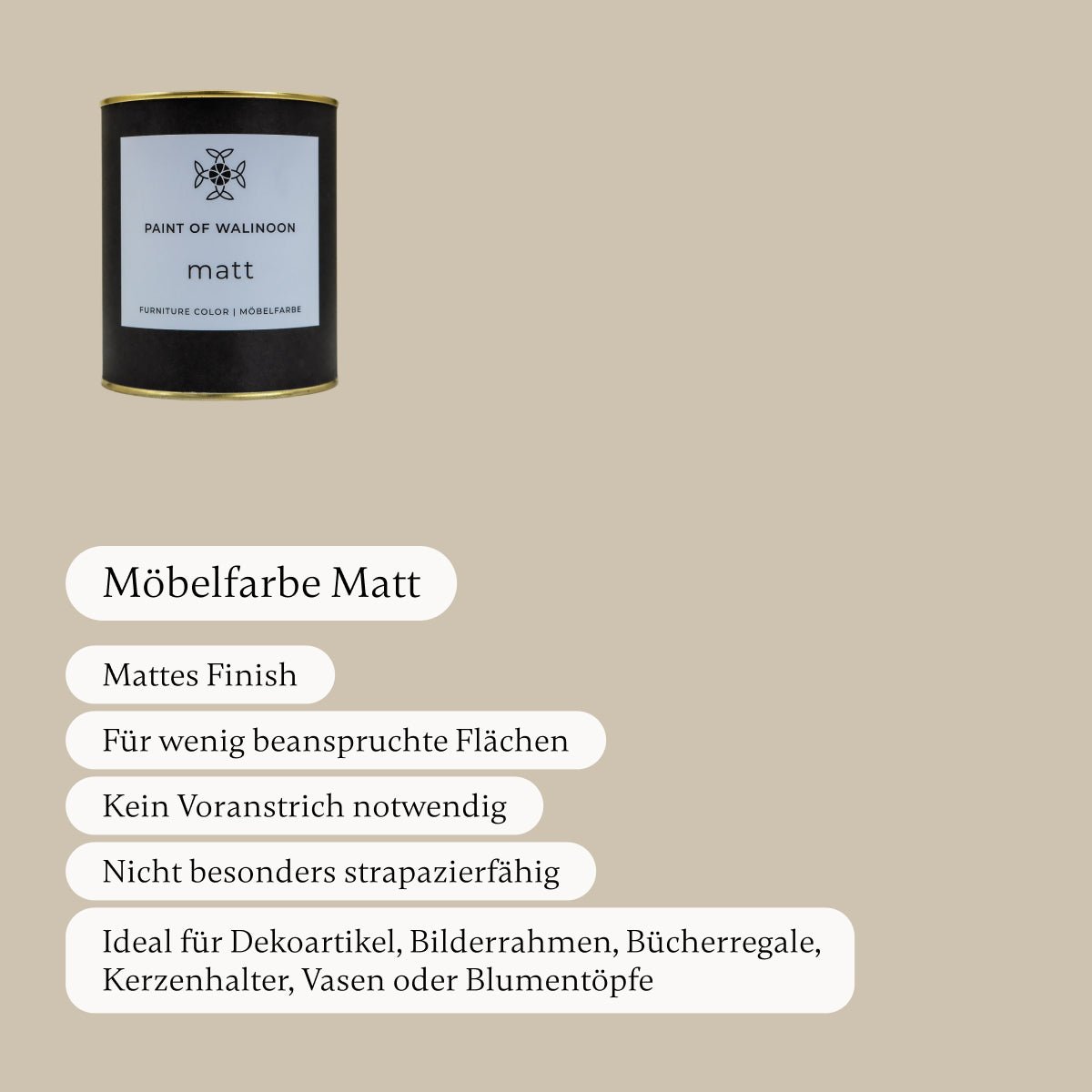 Forest Beige - Möbelfarbe - Paint of Walinoon