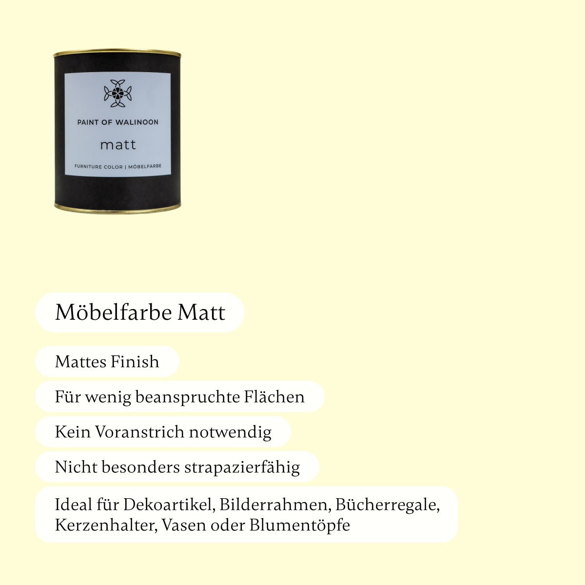 French Vanilla - Möbelfarbe - Paint of Walinoon