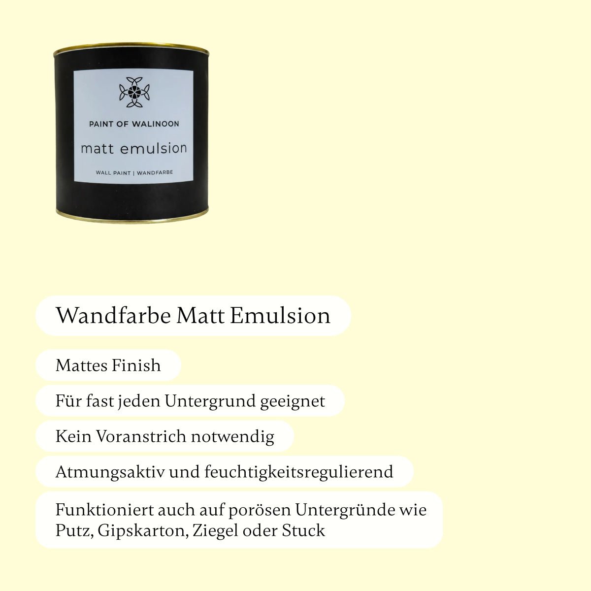 French Vanilla - Wandfarbe - Paint of Walinoon