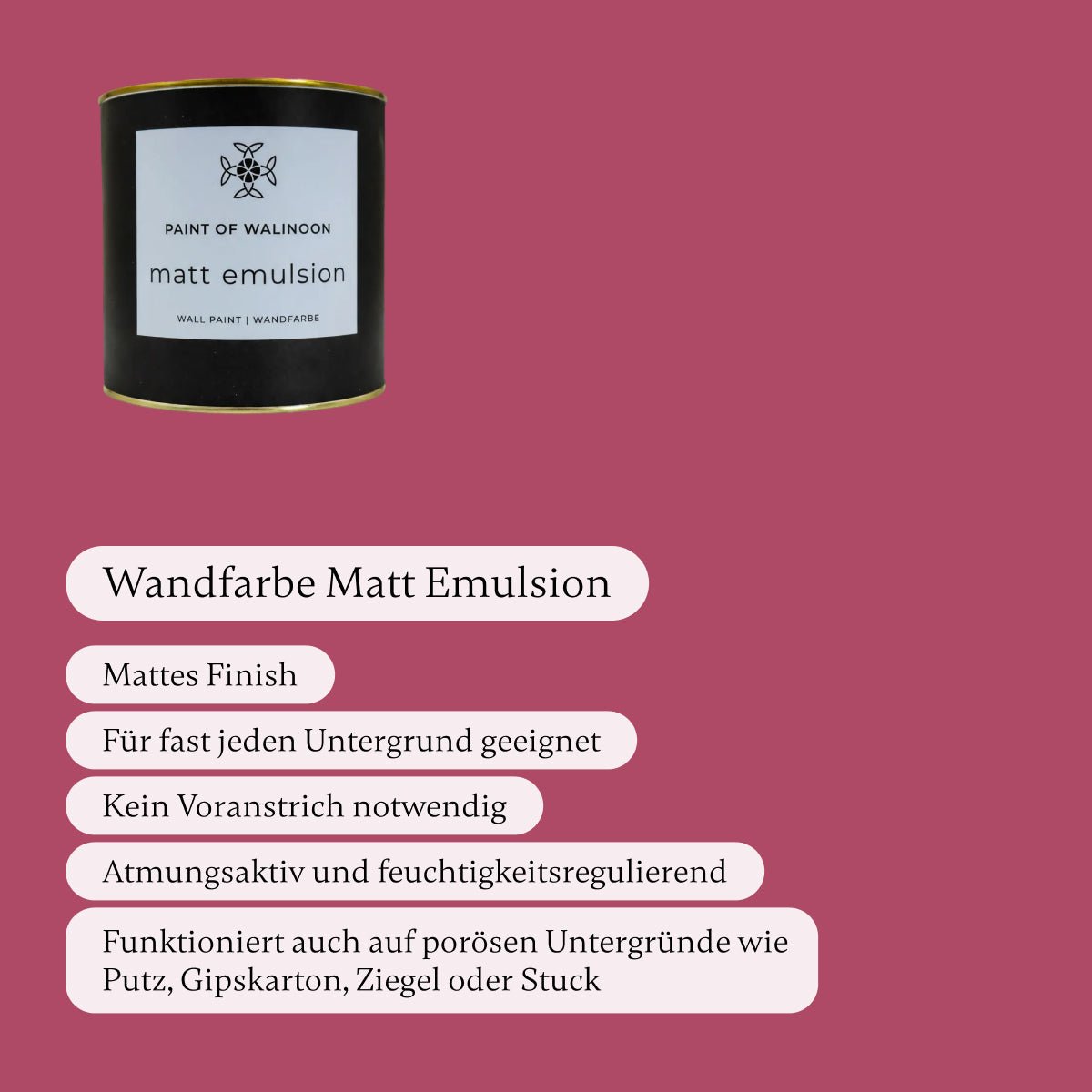 Fuchsia - Wandfarbe - Paint of Walinoon