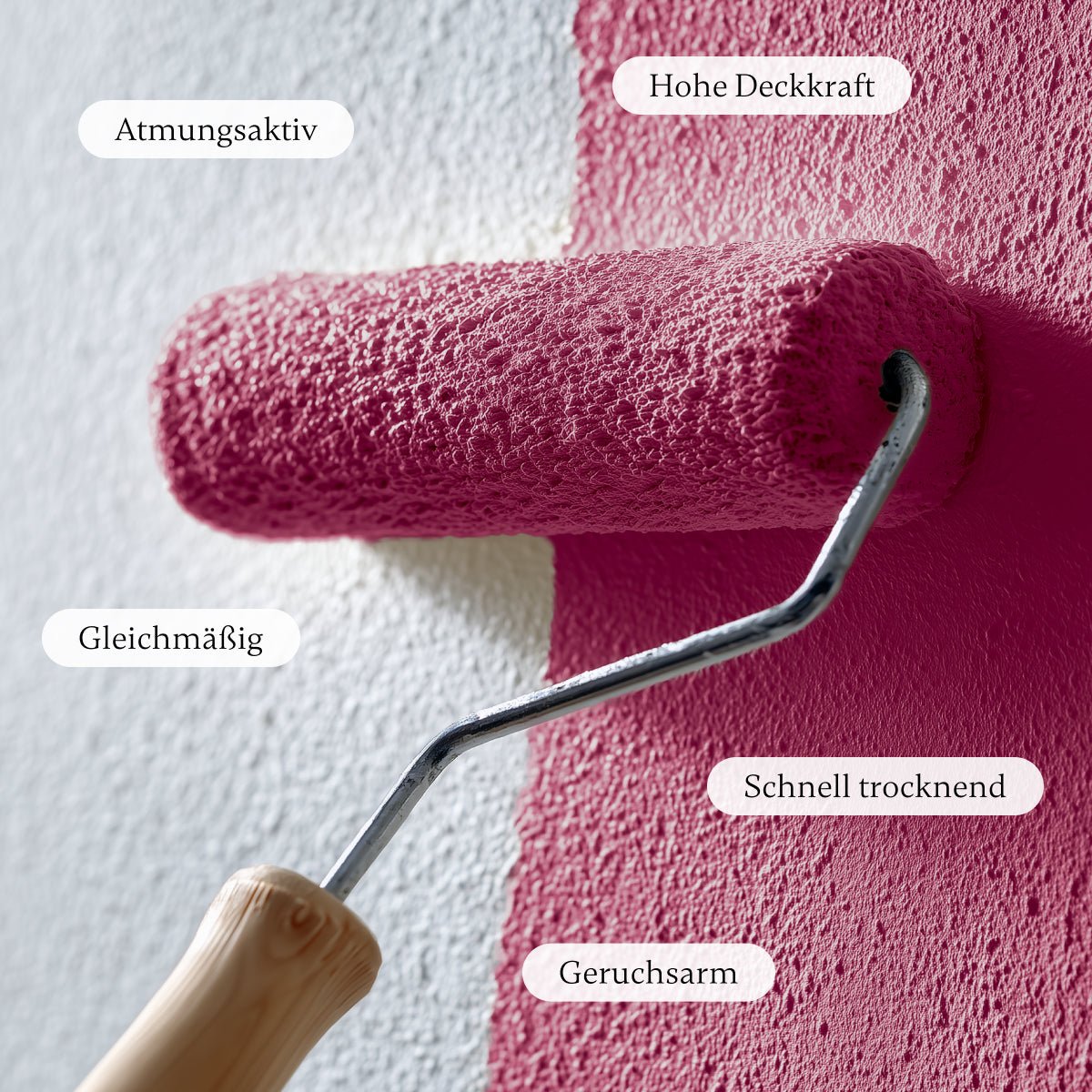 Paint of Walinoon Fuchsia - Wand Kreidefarbe