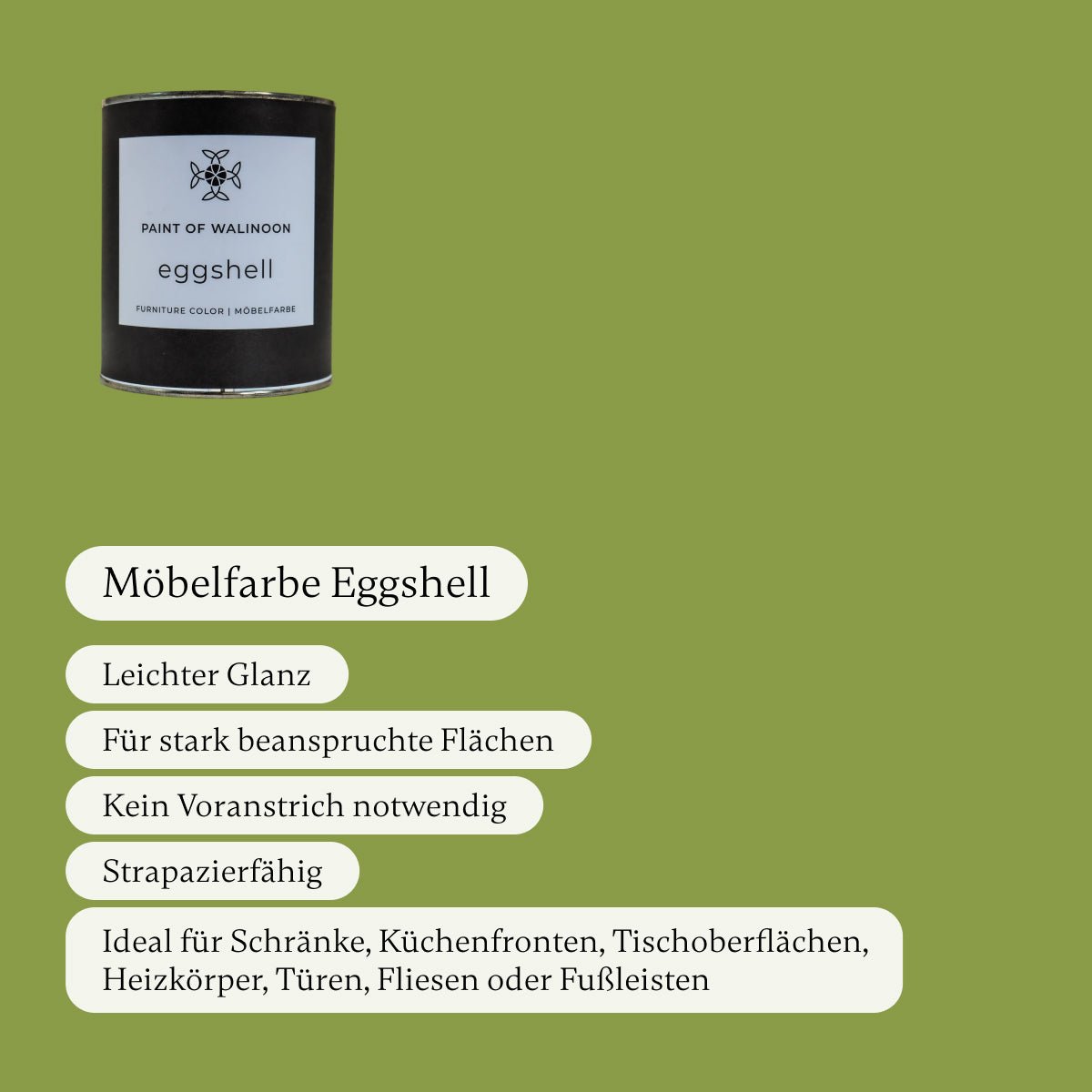Green Olive - Möbelfarbe - Paint of Walinoon