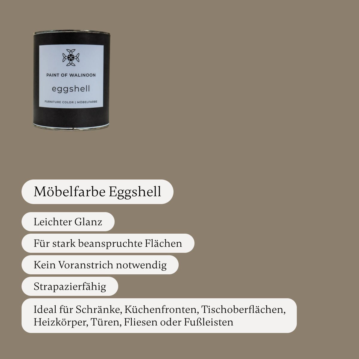 Hazelnut - Möbelfarbe - Paint of Walinoon