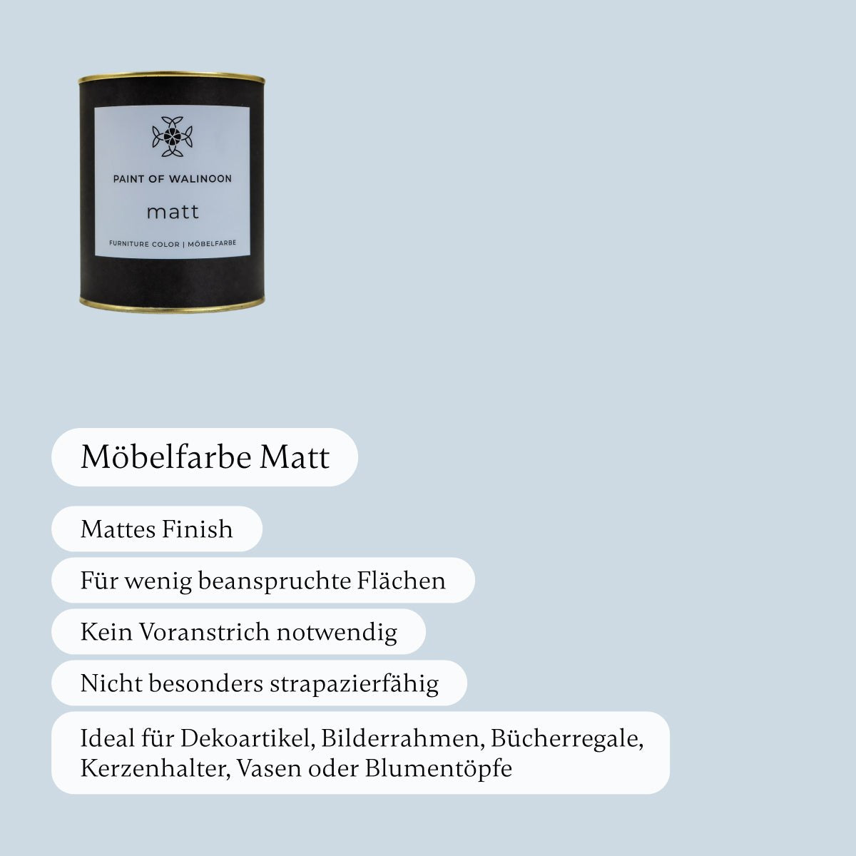 Ice Blue - Möbelfarbe - Paint of Walinoon