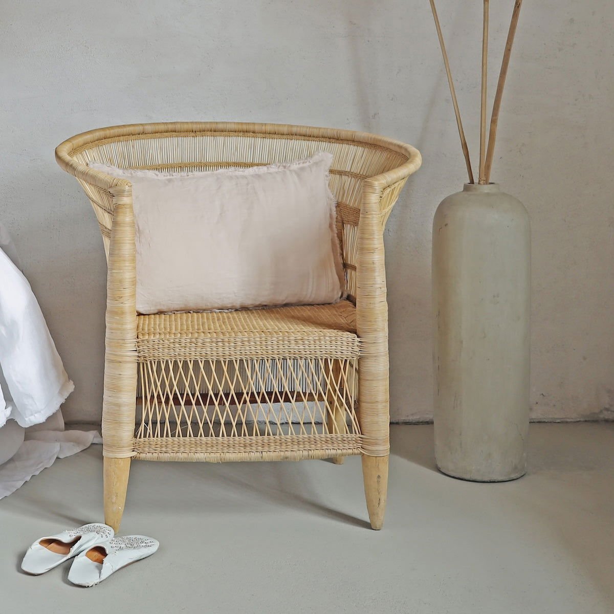 Malaga Kissenbezug - Powder - Passion for Linen