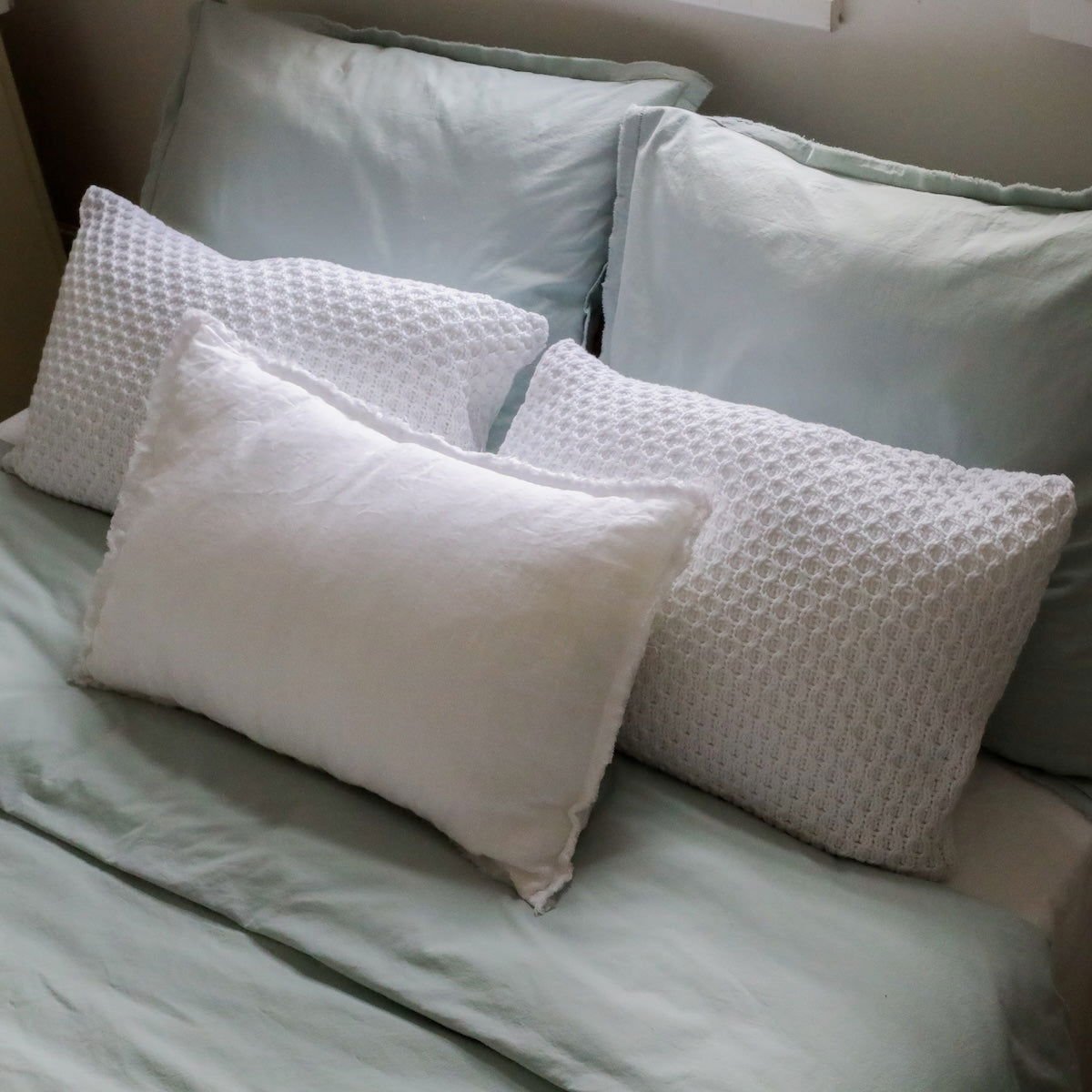 Malaga Kissenbezug - White - Passion for Linen