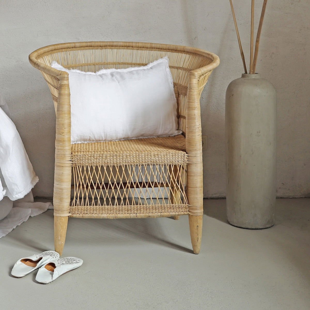 Malaga Kissenbezug - White - Passion for Linen