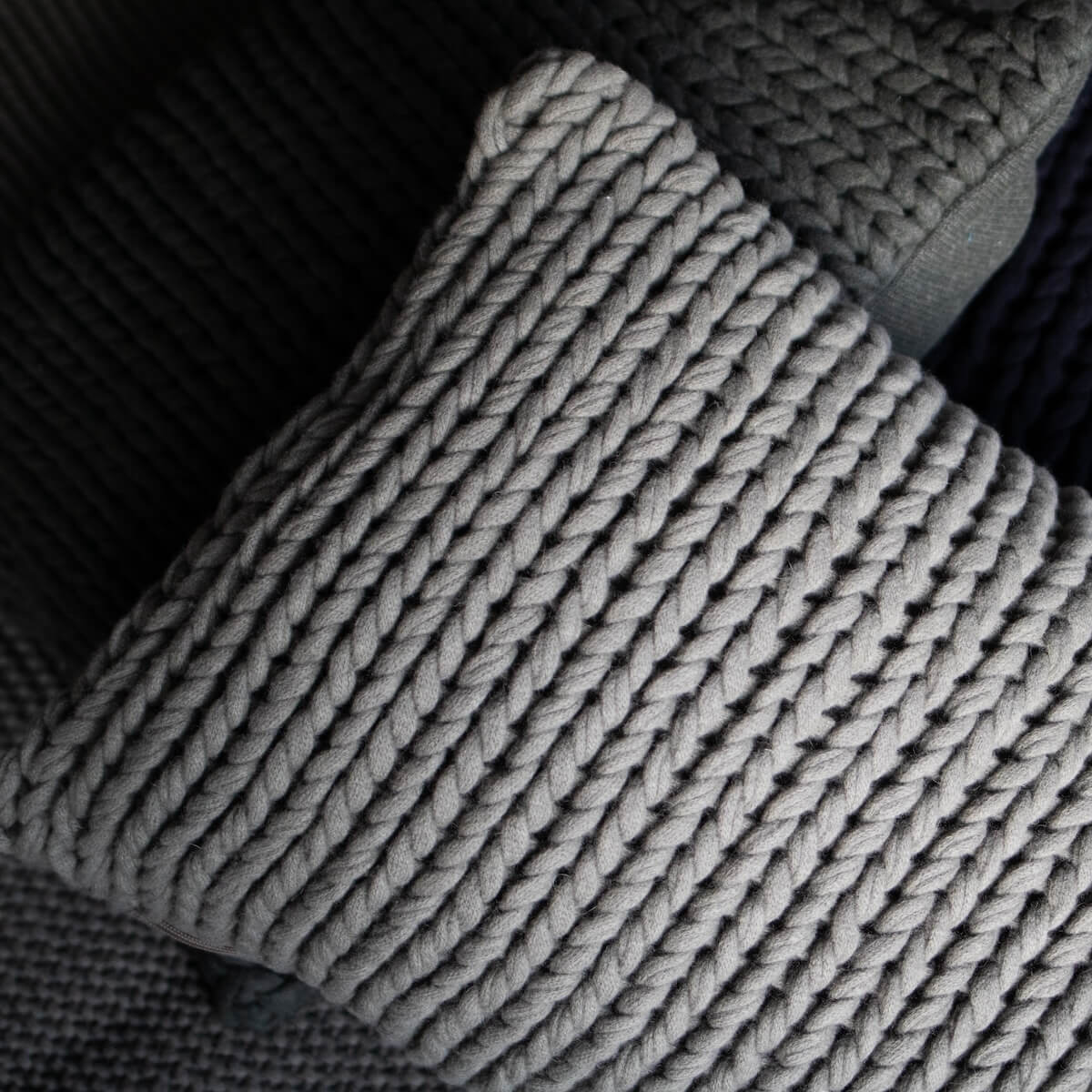 Manchester Kissenbezug - Grey - House in Style