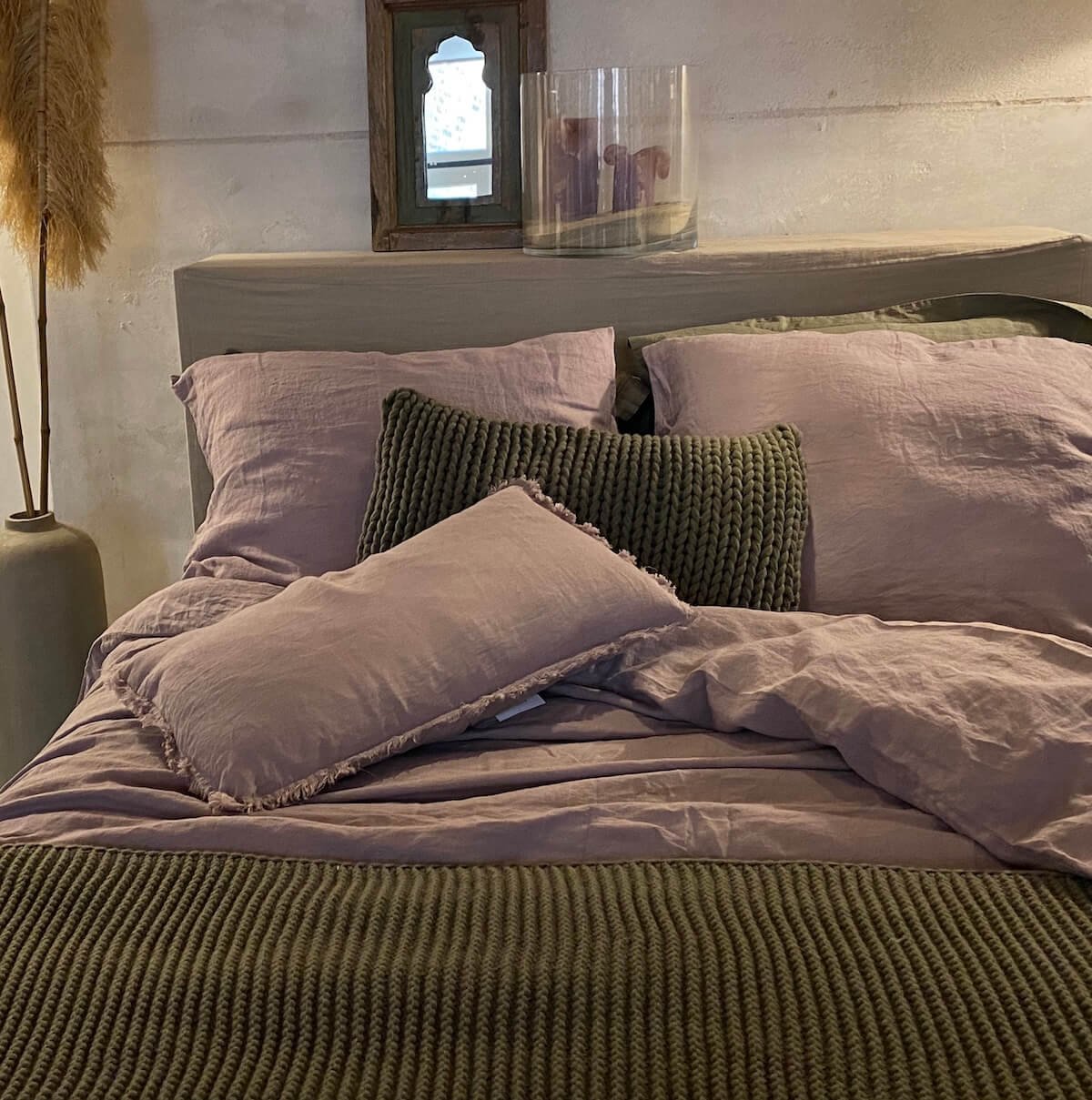 Manchester Kissenbezug - Moss - House in Style