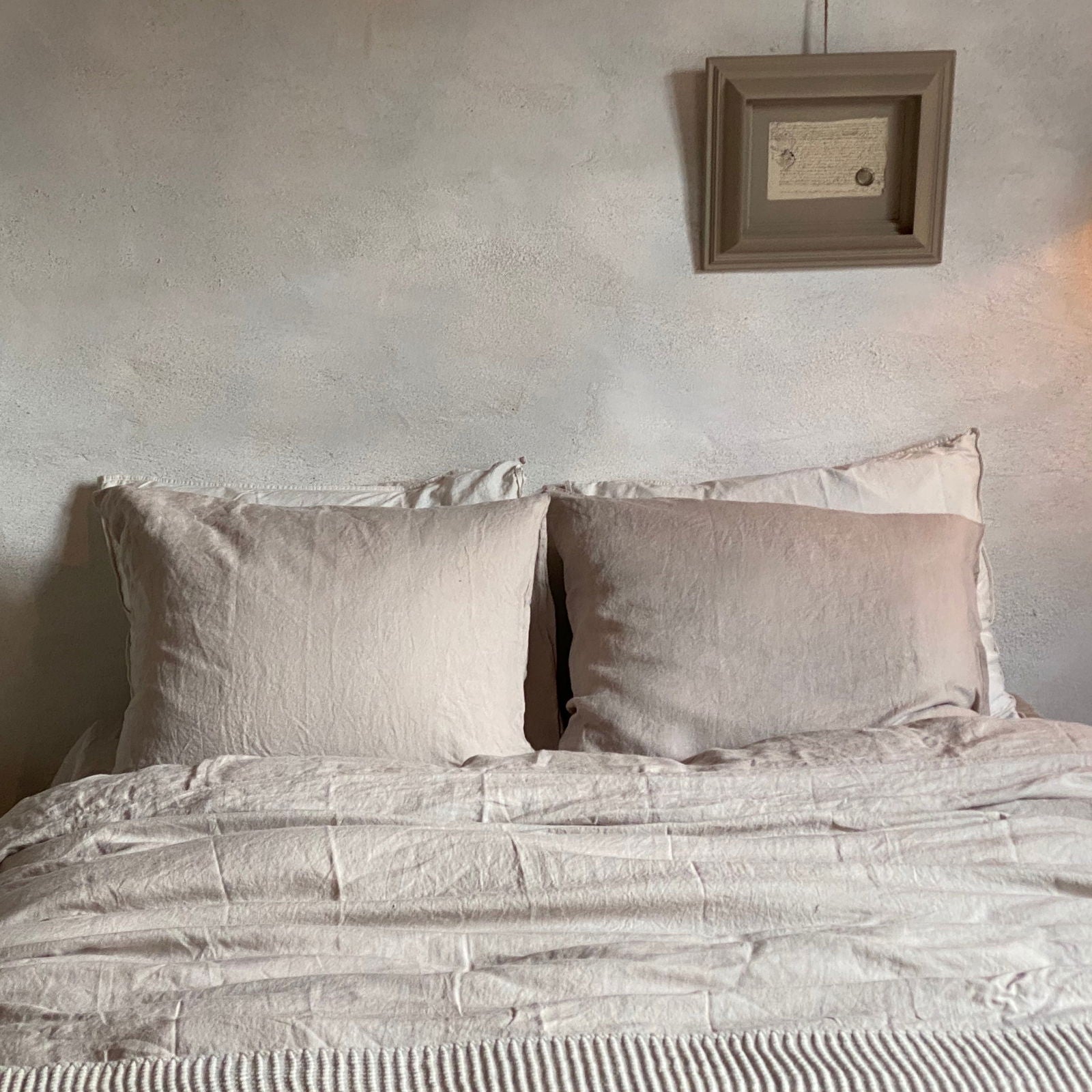 Maxim Leinen Bettwäsche - Sand - Passion for Linen