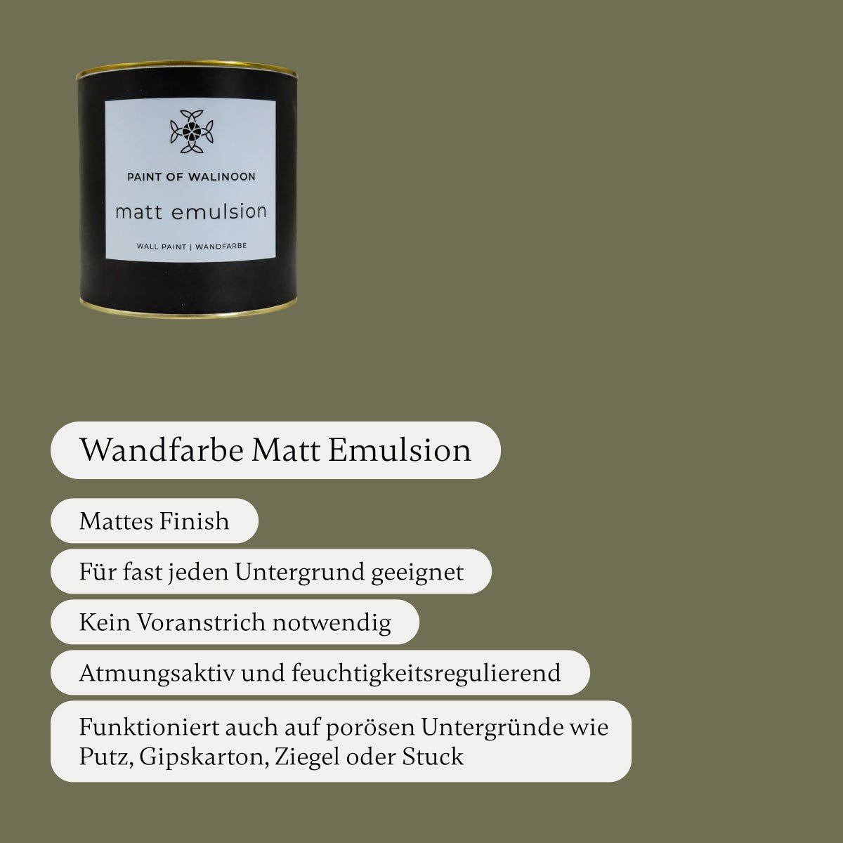 Moss - Wandfarbe - Paint of Walinoon