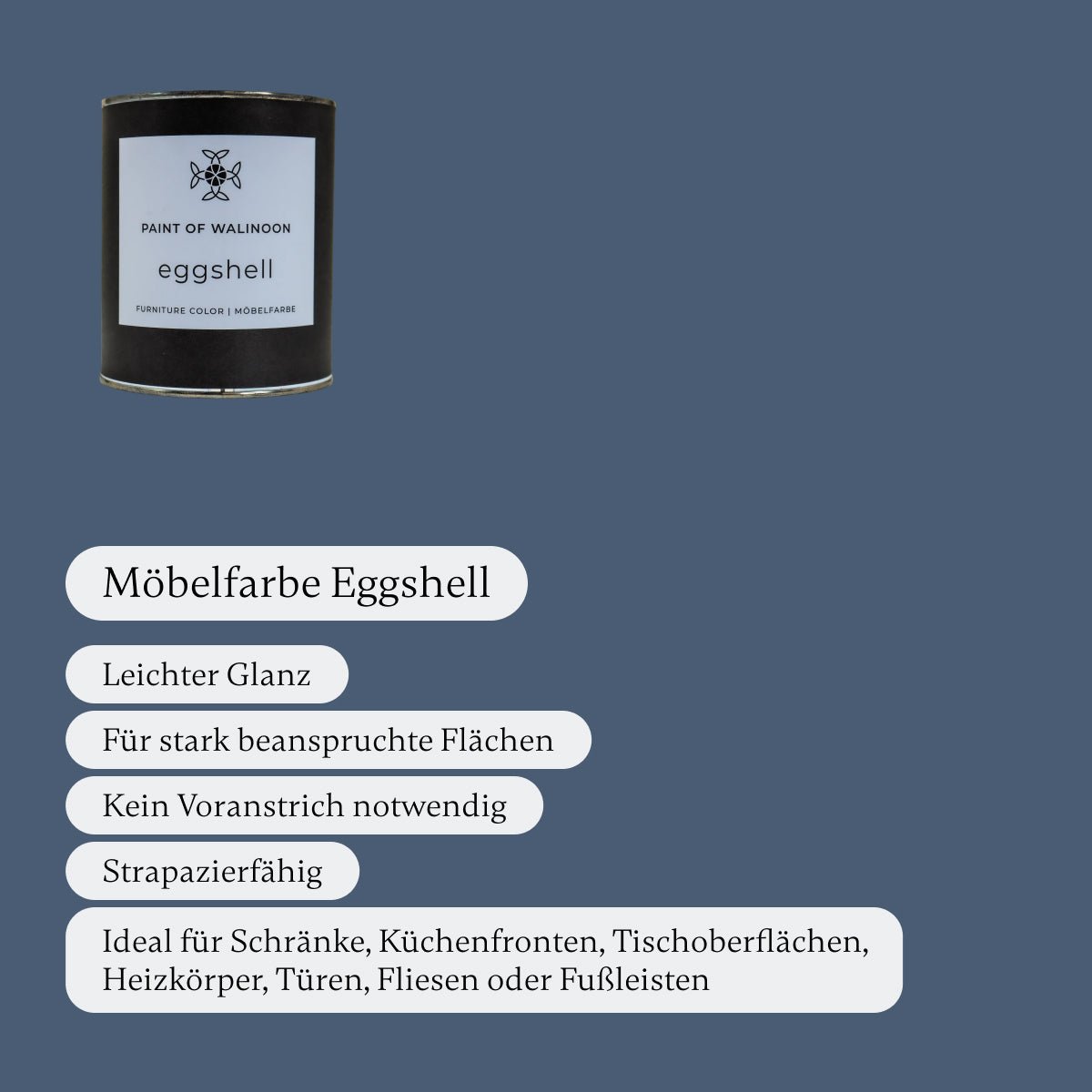 Pacific Blue - Möbelfarbe - Paint of Walinoon