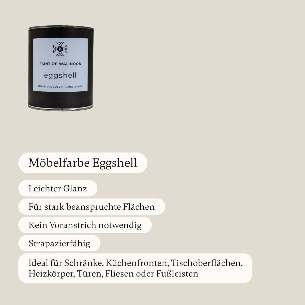 Pale Mist - Möbelfarbe - Paint of Walinoon