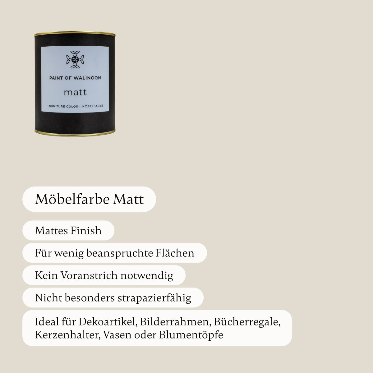 Pale Mist - Möbelfarbe - Paint of Walinoon