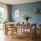 Cool Ocean – Wandfarbe an der Wand – Paint of Walinoon