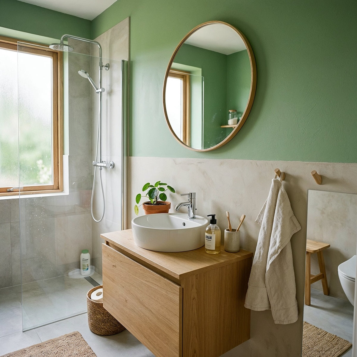 Garden Breeze – Wandfarbe an der Wand – Paint of Walinoon