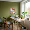 Green Olive – Wandfarbe an der Wand – Paint of Walinoon