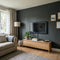 Midnight Black – Wandfarbe an der Wand – Paint of Walinoon