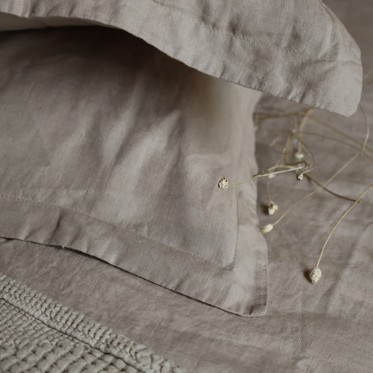 Remy Bettwäsche - Taupe - Passion for Linen