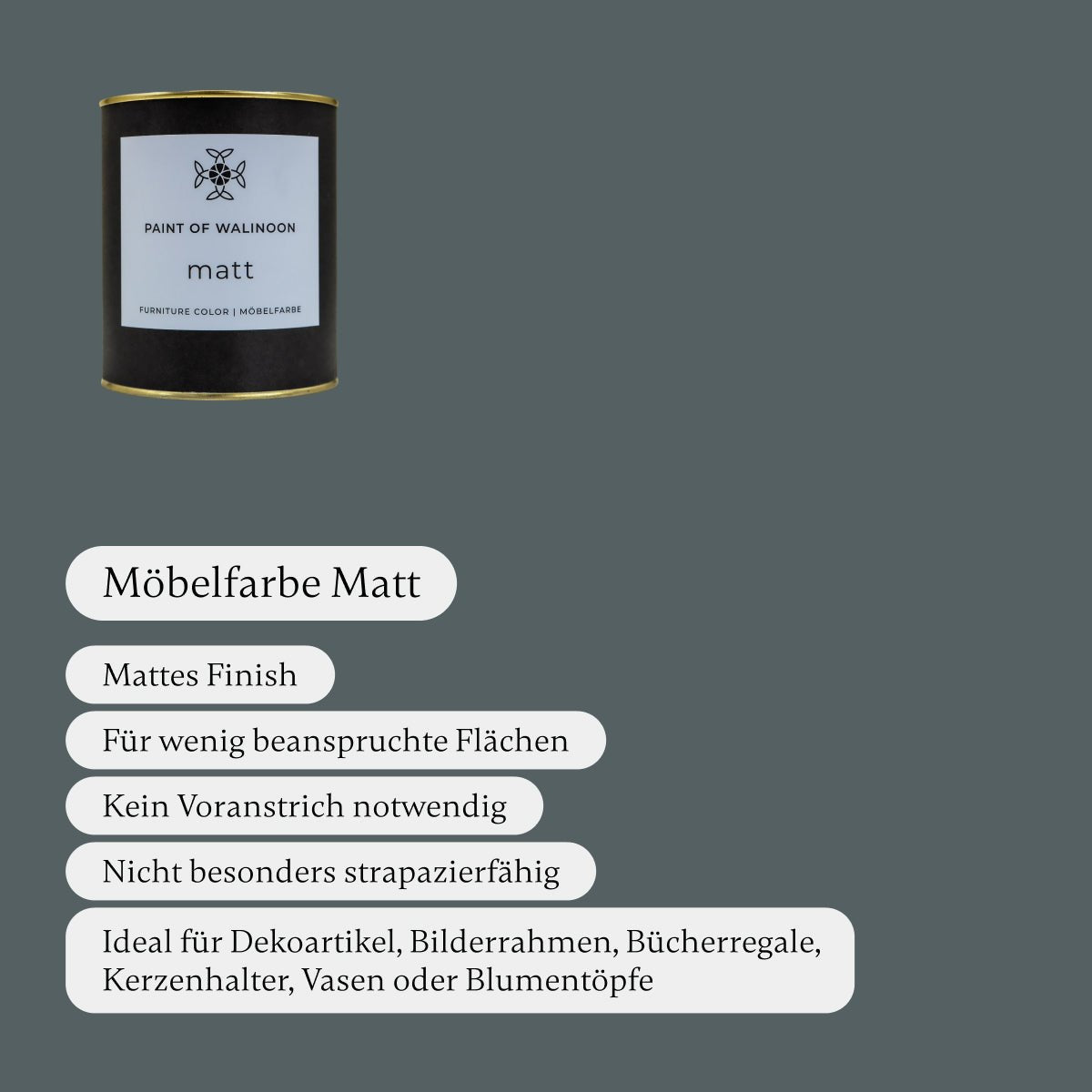 Smoke - Möbelfarbe - Paint of Walinoon