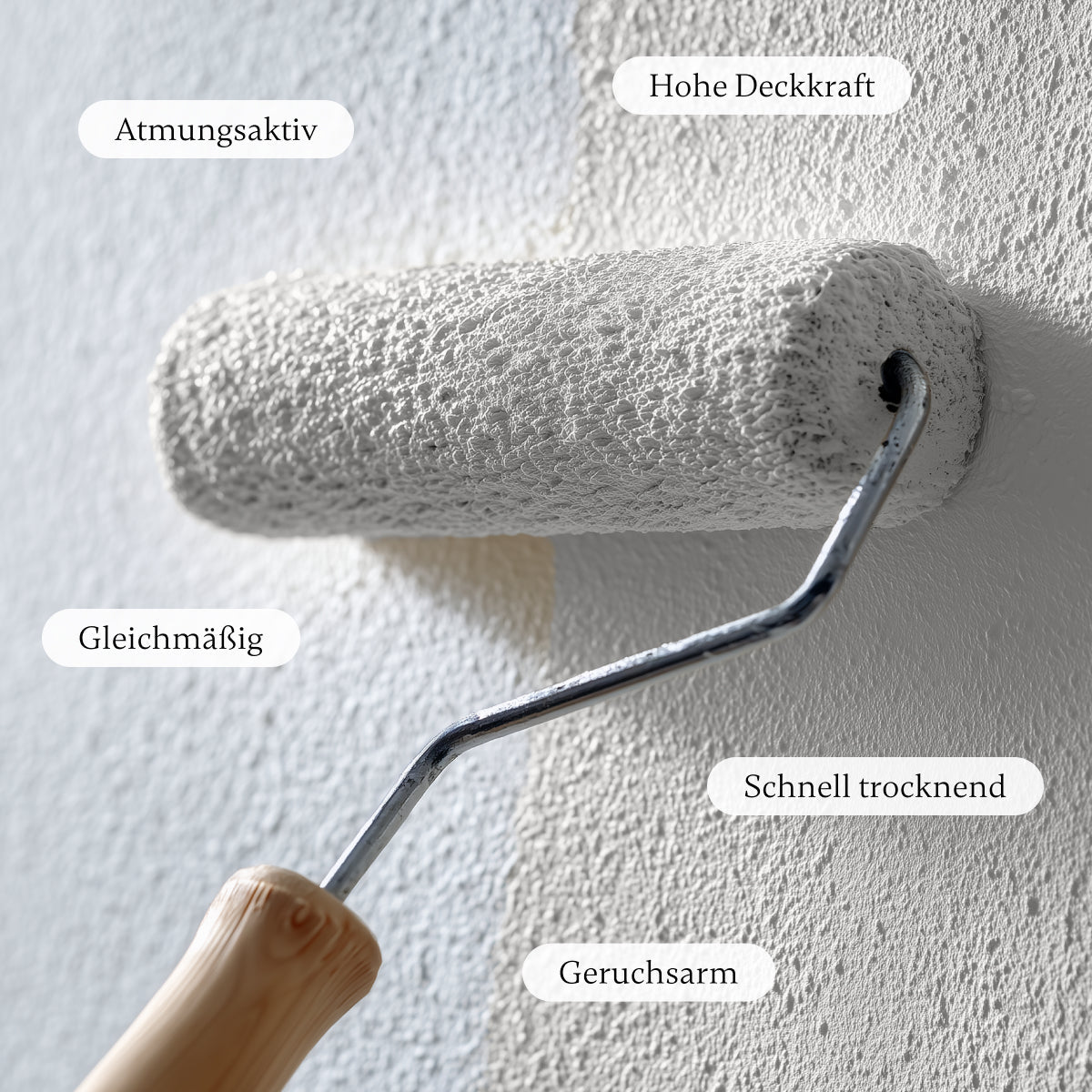 Soft Grey - Wandfarbe - Paint of Walinoon