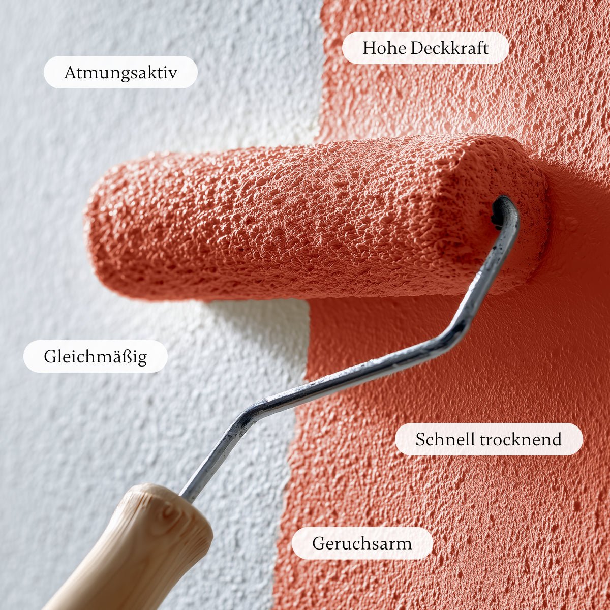 Sunrise Orange - Wandfarbe - Paint of Walinoon