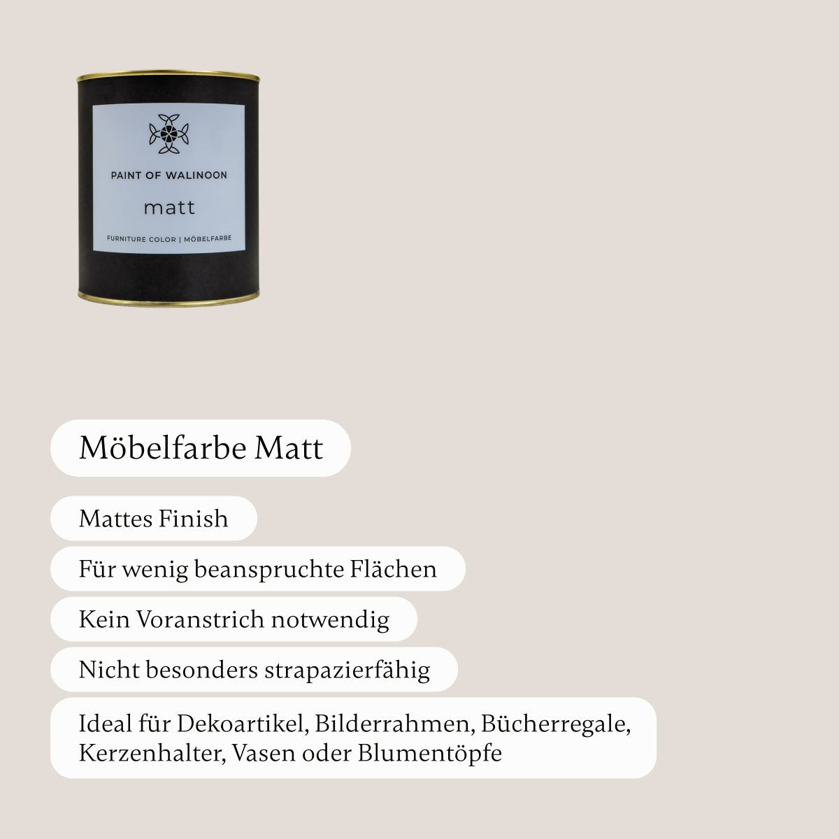 White Cloud - Möbelfarbe - Paint of Walinoon