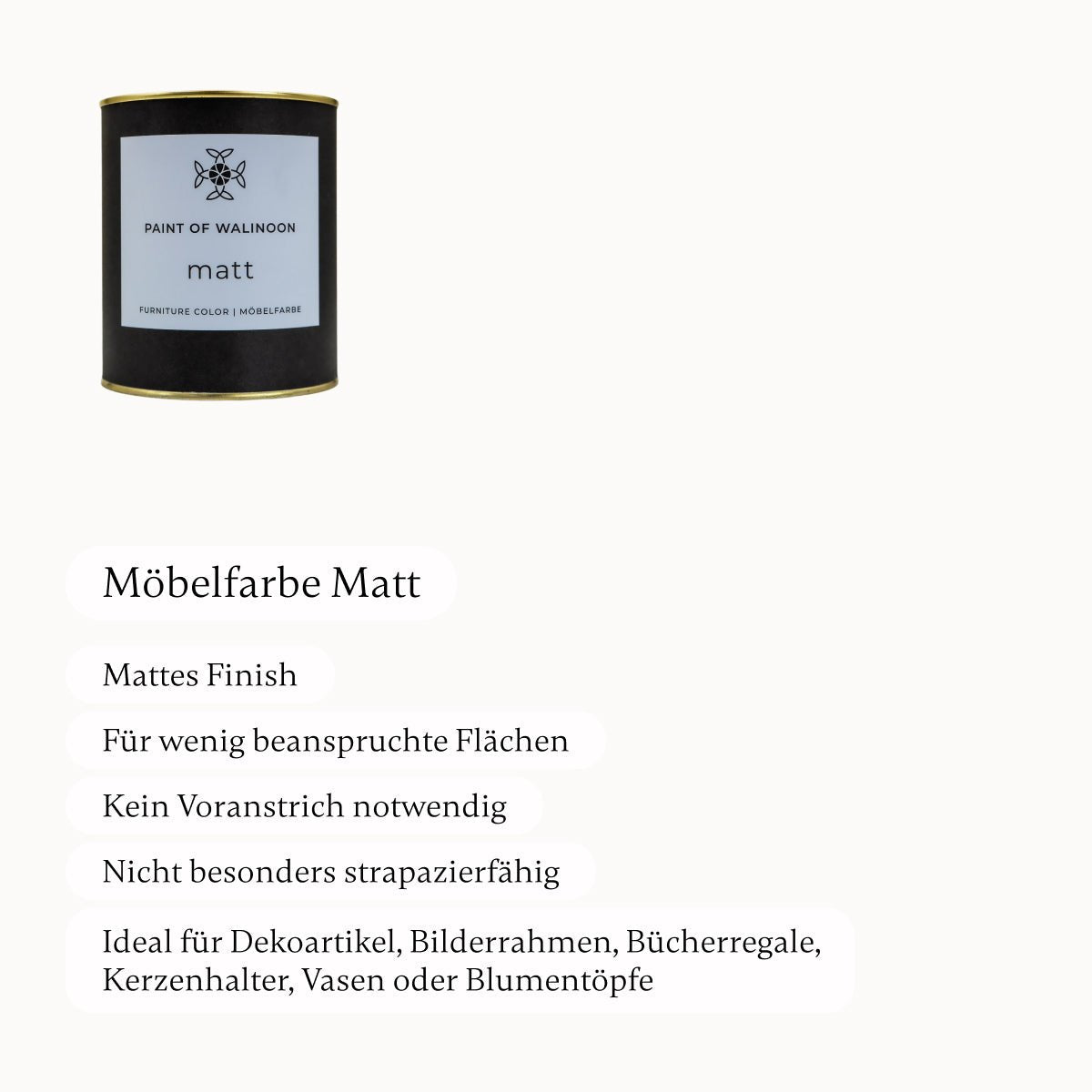 White Lily - Möbelfarbe - Paint of Walinoon