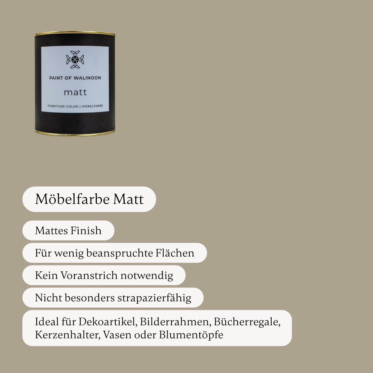 Willow Bark - Möbelfarbe - Paint of Walinoon