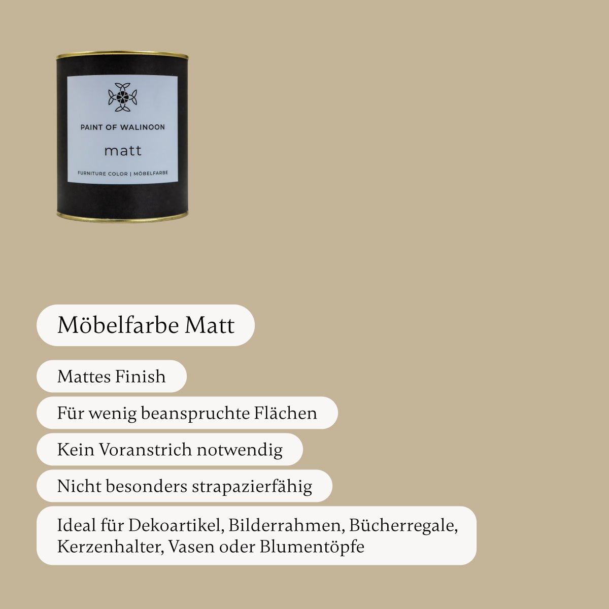 Wood - Möbelfarbe - Paint of Walinoon